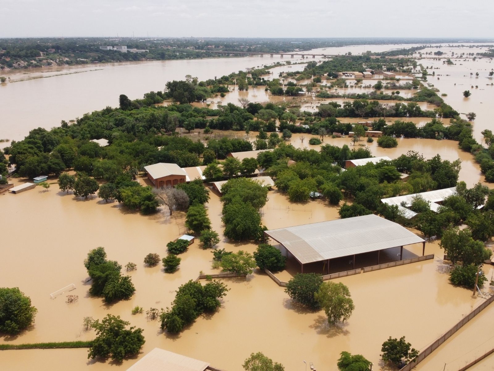 Bild von Überschwemmungen im Niger