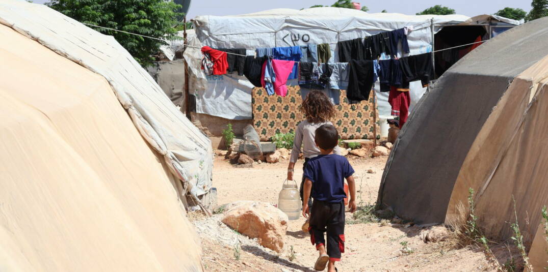 Kinder im syrischen Camp.